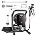 VEVOR Pulverizador de Pintura 750 W Máquinas Pintura Airless 1,2 L/min Pistola de Pulverización Eléctrica sin Aire Presión Máxima 3000 PSI con Manguera de 7,6 m para Pared, Mueble, Exterior, Interior