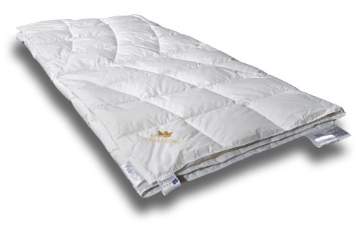 Sommerdaunendecke Schlafkönig 135×200 leicht und atmungsaktiv