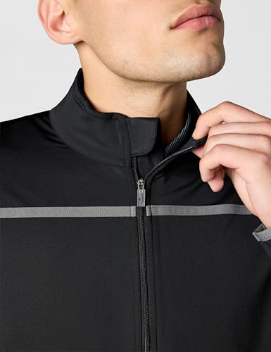 Image of Callaway Men's Golf Chest Stripe Long Sleeve 1 /4 Zip Mock Pullover