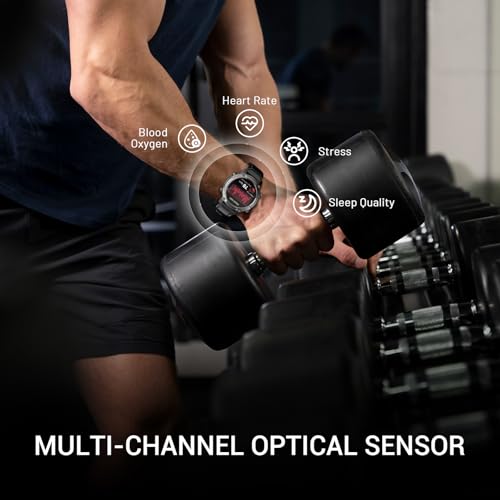 Image of 2026 AI Smart Watch with Standalone GPS & Offline Maps, 5ATM Waterproof, 1.43 inch AMOLED, 21-Day Battery, 178 Sports Modes, Compass, Heart Rate /SpO2 /Stress /Sleep Monitor, for Android iOS Men Women Black