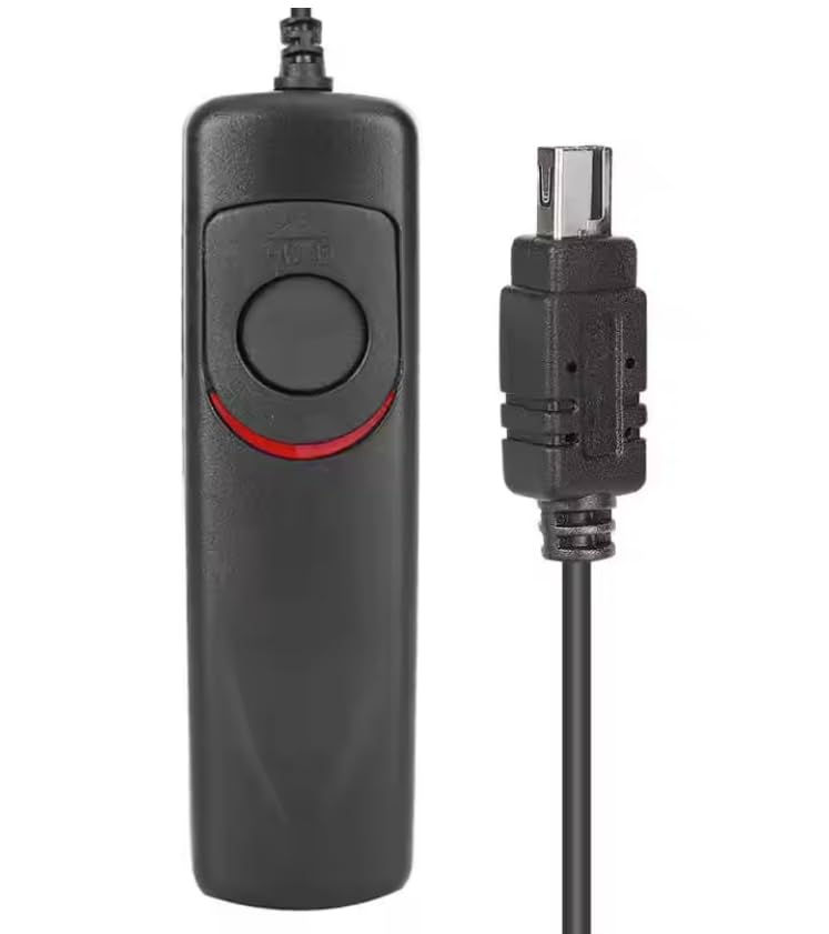 Câble de Télécommande MC-DC2 avec Autofocus et Mesure de Lumière, Compatible avec Appareils Photo DSLR Reflex Numériques Nikon D7100, D5000, D5100, D5200, D5300, D5500, D5600, D3300