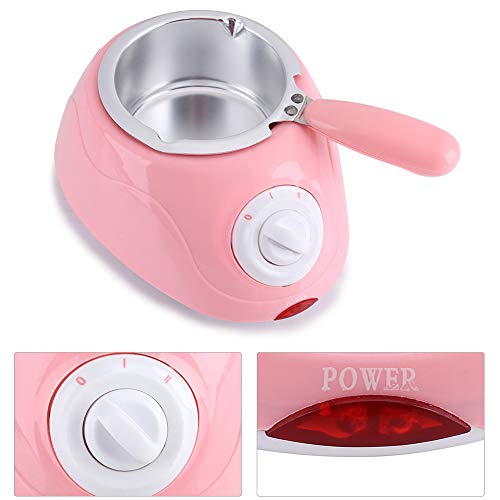 Podgrzewacz do czekolady, zestaw do podgrzewania czekolady do rozgrzewania czekolady, elektryczny tygiel do topienia cukierków czekoladowych Maszyna do topienia Narzędzie kuchenne z(pink, 12)