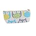 Produktbild Chakil Federmäppchen, niedliches Eulen-Muster, Stiftehalter, Kosmetik, Make-up-Pinsel, Schreibwaren-Etui für Kinder, Jungen, Mädchen, Studenten, Schule, Groß, 19,5 x 8,5 x 3,5 cm