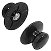 4 Pack Pot Lid Knobs,Sonku Universal Kitchen Cookware Lid Replacement Knobs Casserole Kettle Cover Glass Saucepan Lid Pot Holding Handles-Black #3