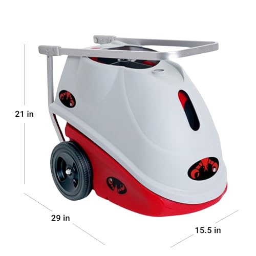 LOBSTER Sports Elite Tennis Ball Machine - Auto Portable Tennis Ball Launcher, Preloaded & Custom Drills, Spin Control, Lob Elevation Switch, Ball Speed (up to 80MPH), with Multi-Function Remote - Image 4