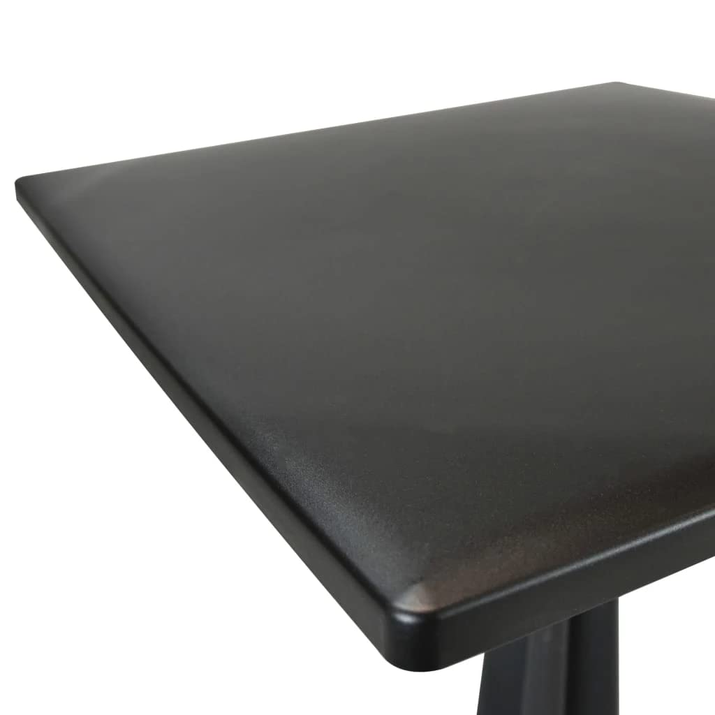 PROSERVICE S.R.L (IPE) Antracite Tavolo PONENTE 70x70x71,7, Multicolore, 30 x 30 x 30 cm