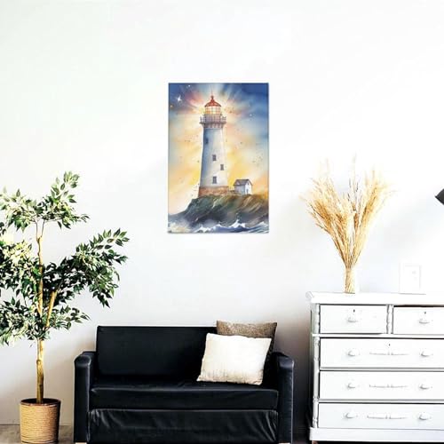 Toile murale moderne Vtctoasy sans cadre format 45,7 x 30,5 cm