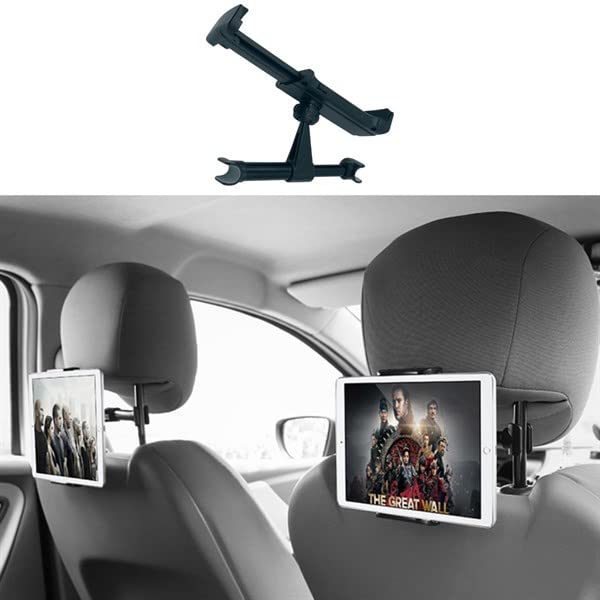 SANEC Oto Koltuk Arkası Telefon Tablet Tutucu Ayarlanabilir 360 Derece Dönebilen Pratik Stand