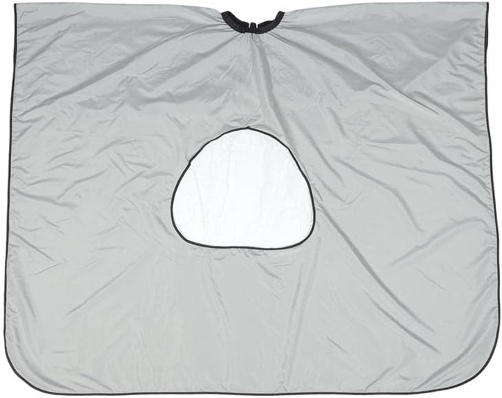 Barber Cape Viewing Window Hairdressing Clothing Protector Haircut Cloak Hair Cutting Waterproof