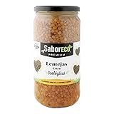  Lentejas extra ecológicas Saboreco 720 ml 12 Tarros (12x720 ml)