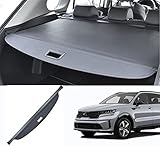 Cosilee Rear Trunk Cargo Cover Compatible for Kia Sorento 2021 2022 Retractable Cargo Luggage...