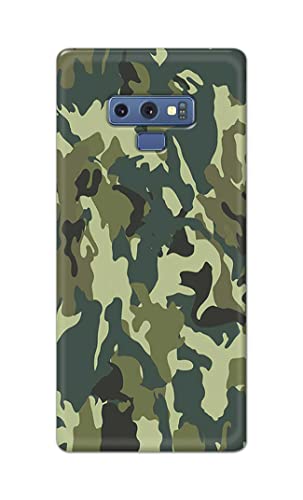 Image of PRINTFIDAA Printed Hard Back Cover Case for Samsung Galaxy Note 9 Back Cover (Green Army Camouflage) -1803