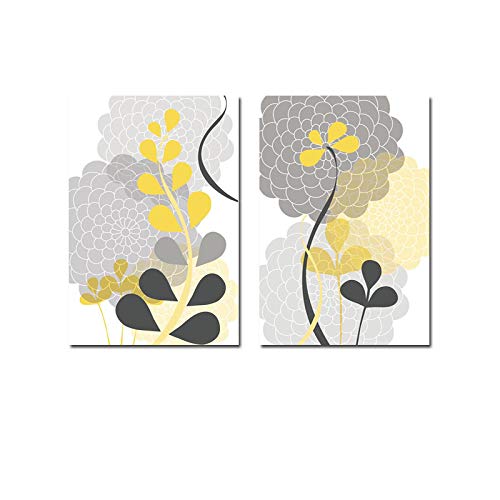 Art mural toile peinture abstraite 40x60cm de salon
