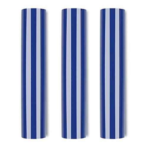 Venitor 3D Puff Heat Transfer Vinyl,12”X10” Puff Htv 3 Sheets,3D Puffy Htv Heat Transfer Vinyl For T-Shirts Clothes Bag Pillow Textile Fabric Iron On Vinyl For Cricut-Blue #TOP3