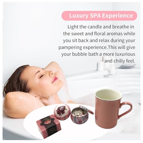 Spa Gift Baskets for Women,Luxury Self Care Gifts for Mom,Get Well Soon Gifts for Friend,Thank You Relaxing Box Gifts for Women 20th,30th,40th,50th,60th 70th 75th Birthday,Anniversary - Image 4