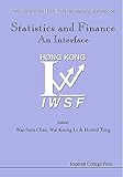 Statistics and Finance: An Interface