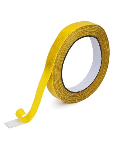 Warping Point Pickleball Ball Picker Tape, 0.59" x 60 ft Trim-to-Fit Adhesive Lightweight Strip | Reusable, Knee-Friendly Paddle Accessory for Pickleballs, Padel & Table Tennis, Easy to Apply