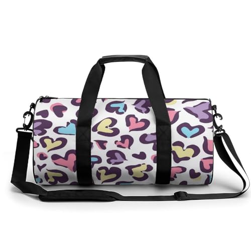 Sac de sport gym Coeur De Couleur 45x23x23cm compact voyage camping