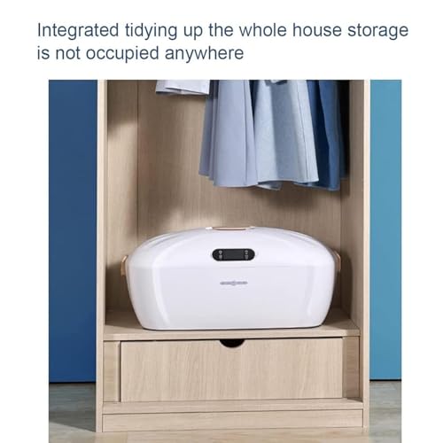 Electric Clothes Dryer, Automatic Ironing Machine, Portable Steam Drying Smart Machine, Ironing Clothes Folding Wrinkle Removal Machine with Remote Control, for Clothes Fabric - Image 6