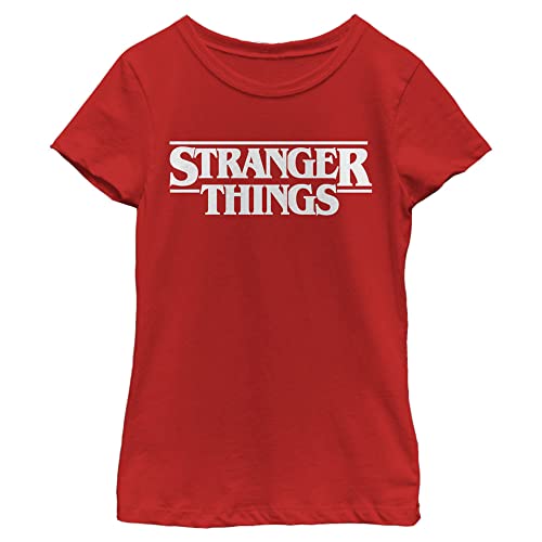 Netflix Stranger Things Girls Short Sleeve Tee Shirt