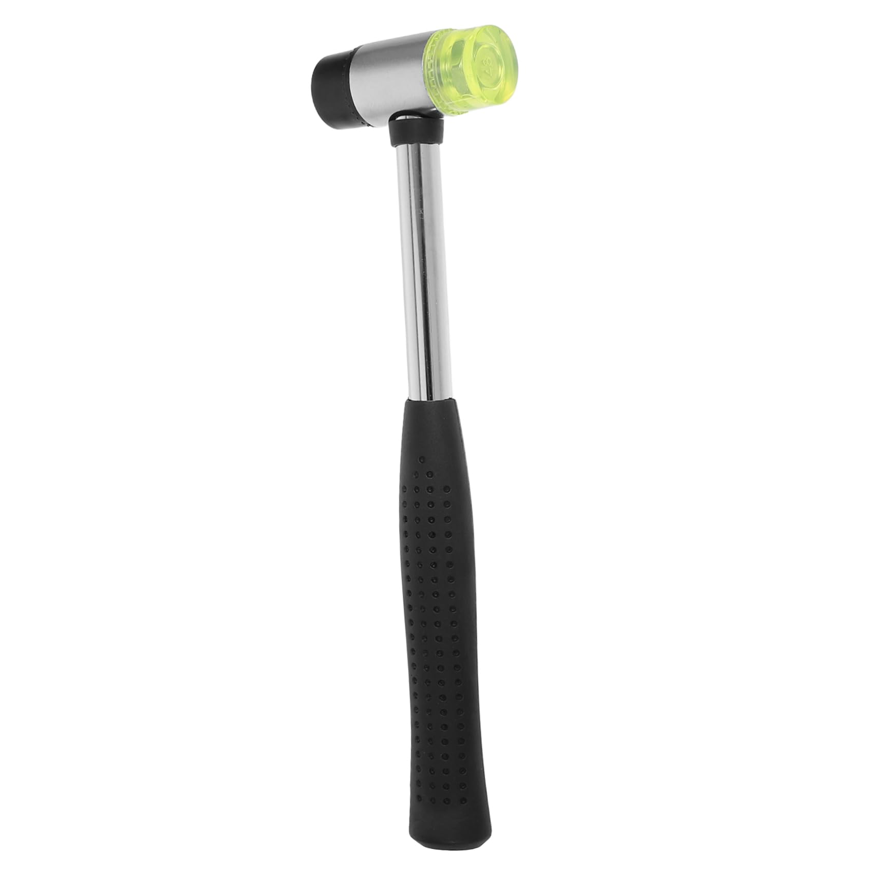 PRETYZOOM 25mm Heavy Duty Rubber Hammer for Flooring Woodworking Tiling Non-slip Mallet for Diy Projects