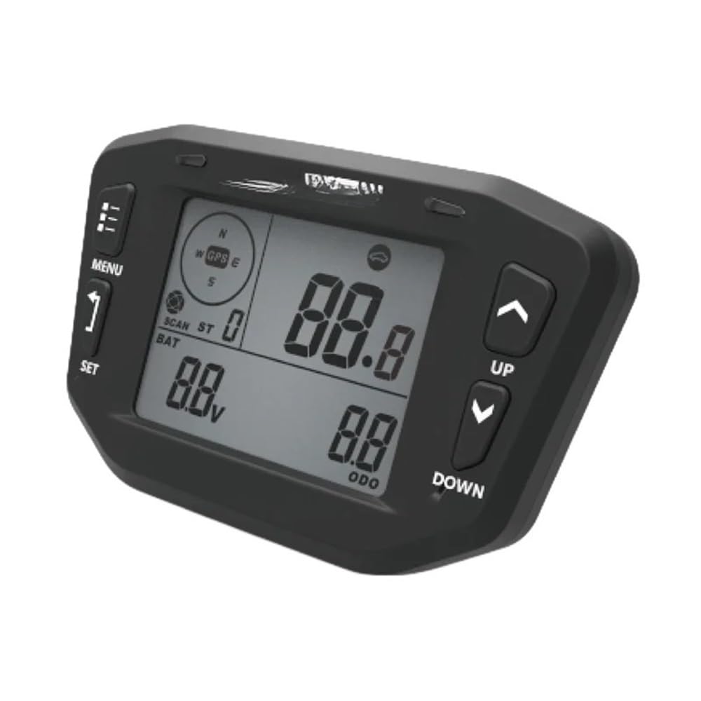 Odómetro Digital Contador de horas Digital recargable para motocicleta, GPS, multifunción, para cortacésped, generador, Dirtbike, fueraborda, marino, SM002