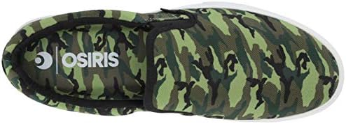Osiris Men's Jet Set Skate Shoe, Brigade/Green, 5.5 M US | Image 4