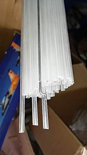 3 x 2MM RC Airplane Parts - Push Rod Plastic Tube & Steel Wire Guide Tube