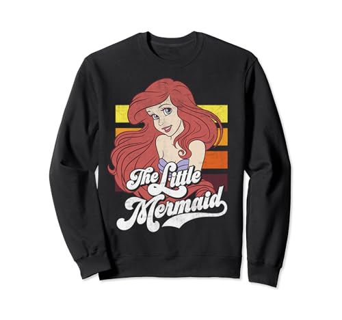 Sweat Disney Little Mermaid Vintage Stripes ideal pour vos sorties decontractees
