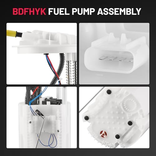 Image of BDFHYK Electric Fuel Pump Module Assembly Compatible with Chrysler Aspen 2008-2009 4.7L V8, 5.7L V8, Compatible with Dodge Durango 2008-2009 3.7L V6, 4.7L V8, 5.7L V8 Replace E7234M
