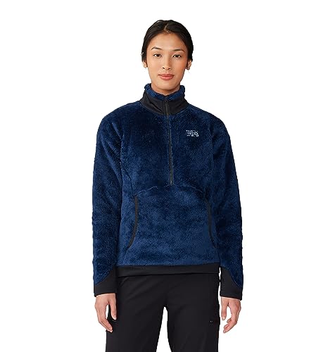 Mountain Hardwear Women's Polartec High Loft Pullover, Outer Dark, Large