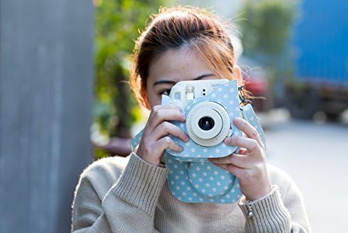 Katia Camera Case Bag Compatible for Fujifilm Instax Mini 11/9/ 8+/ 8 Instant Film Camera with Shoulder Strap and Photo Accessories Pocket - Deer