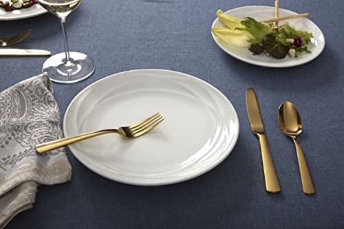 Oneida Lunette 12Pc Dinnerware Set, 15.00 LB, White by Oneida - Image 3