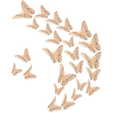 Cobee Pegatinas de Pared de Mariposa 3D Cover