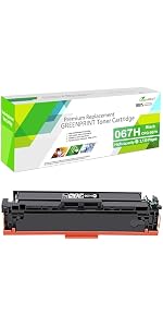 Amazon.co.jp: GREENPRINT 067 CRG067 CRG-067 互換トナーカートリッジ