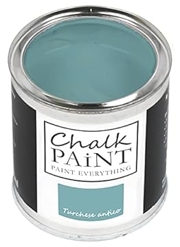 Chalk Paint Everything® Turchese Antico (Antique Turquoise) – 750 ml Water-Based Chalk Paint for Shabby Chic Furniture, Décor, and Upcycling Projects – Non-Toxic, Easy to Apply