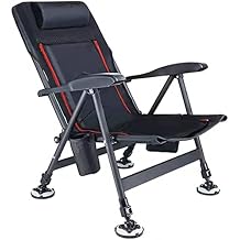 Folding Camping Chair Portable High Back Steel e Oversize Padded Chair Collapsible Heavy Duty with Cup Holder Side Bag for Outdoor Garden