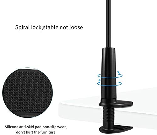 Voarge 3 in 1 Set Handy Halterung, mit Zwei Arten Schwanenhals Halter, Universal Ständer für iPhone Smartphone Handy… – Bild 3