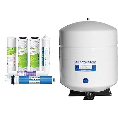 APEC Water Essence Series Complete Replacement Filter Set with 4 Gallon Tank