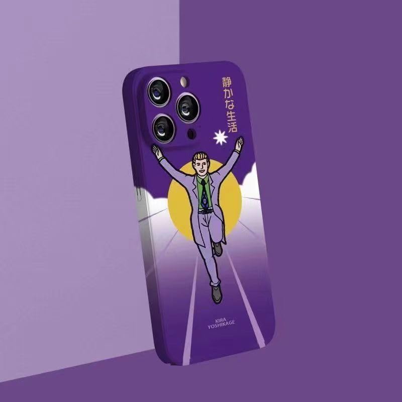 Amazon.co.jp: きら よしかげ 携帯ケース スマホケース ジョジョ