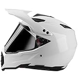 Personalized Cool Motorcycle Full Face Helmet with Tinted Visor Motorbike Moped Street Bike Racing H