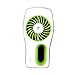 Demarkt – Mini ventilador ventilador de pie con refrigeración mano ventilador ventilador de mano con wassersprüher, PE, verde, 9.1cm*5.9cm*18.3cm