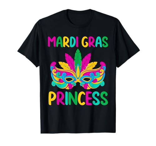 Mardi Gras Princess para mujer, Mardi Gras, reina y princesa Camiseta
