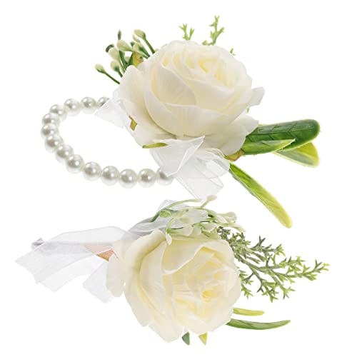 Corsage de fleurs mariage réutilisable SOIMISS sans flétrissement - 5