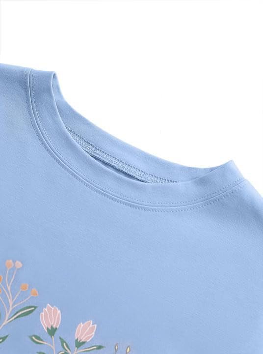 Image of Remidoo Oversized Graphic Tshirts for Women Casual Loose Fit Short Sleeve Tee