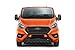 Produktbild Frontschutzbügel mit Grillplatte in Schwarz - Ford Transit Custom ab Baujahr 2018 mit EU-Zulassung für den TÜV und ABE