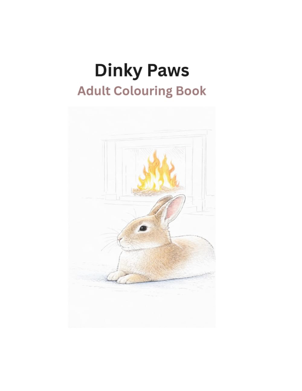 Dinky Paws: Adult Colouring Book
