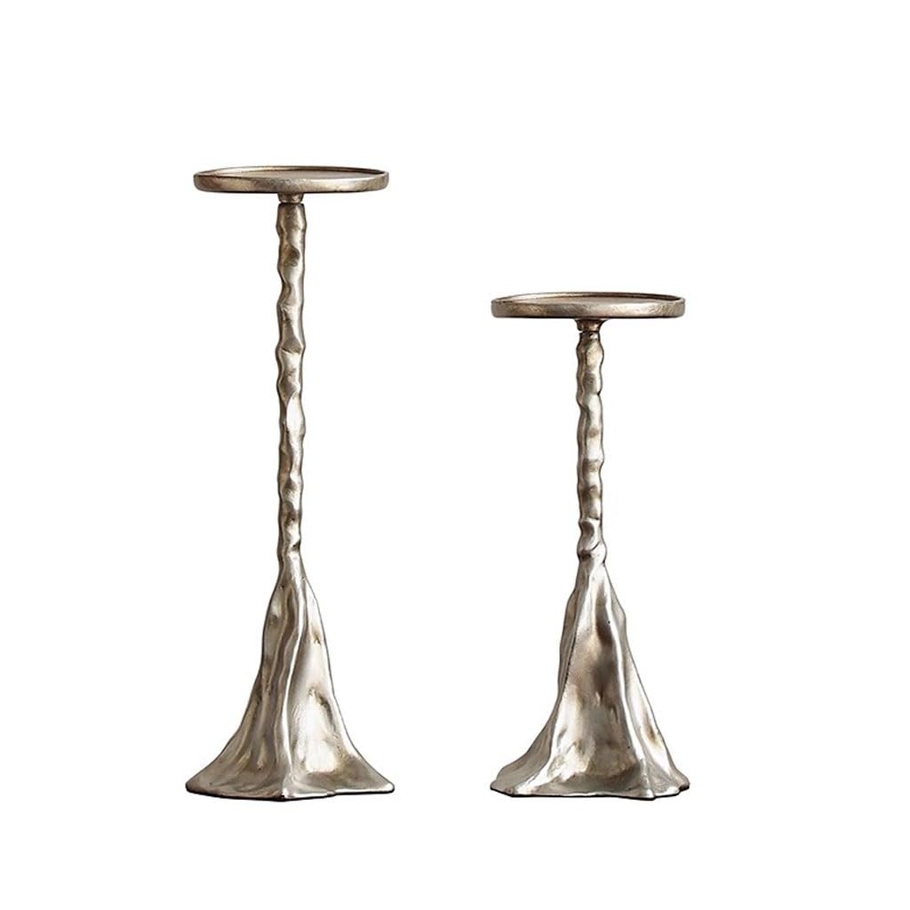 Eines A Candlestick Holders Creative Retro Silver Candlestick Entrance Rt Tmosphere Decorative Candle Ornaments Candlesticks Holders For Home Decor