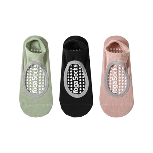 BLCEZAN Instep Opening Non-Slip Pilates Socks, Ballet Yoga, Suitable For Many Occasions At Home, Strong Grip And Breathable.