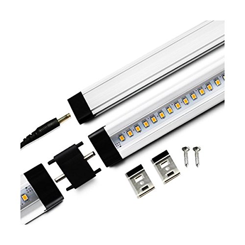 Regleta LED aluminio 1 M 144 LED SMD blanco neutro